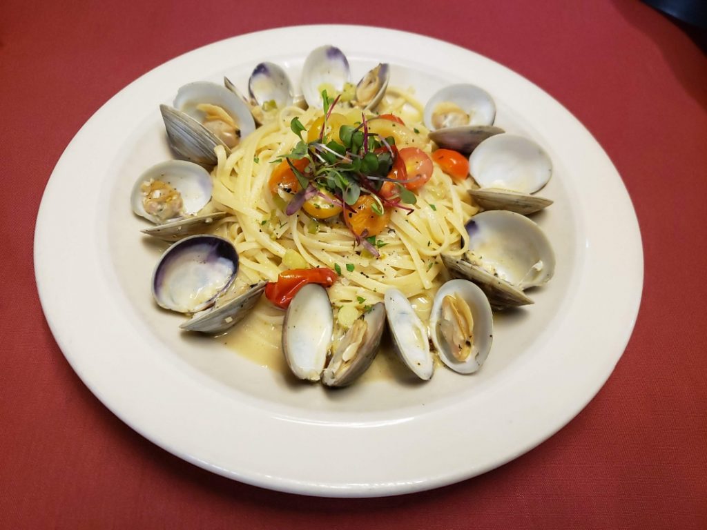 Pasta dish at Z Bardhis Italian Restaurant in Tallahassee