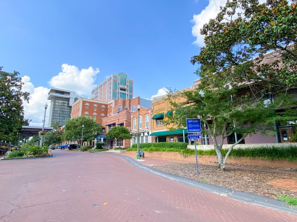 Adams Street in downtown Tallahassee
