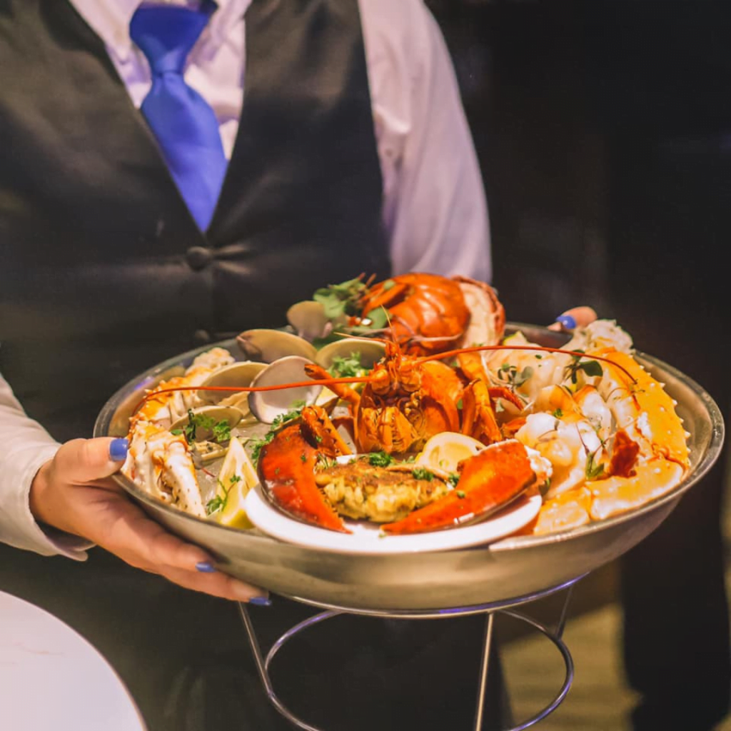 Seafood Tower at Blu Halo