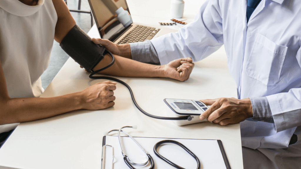 Healthcare in Tallahassee, Florida. Patient and Doctor.