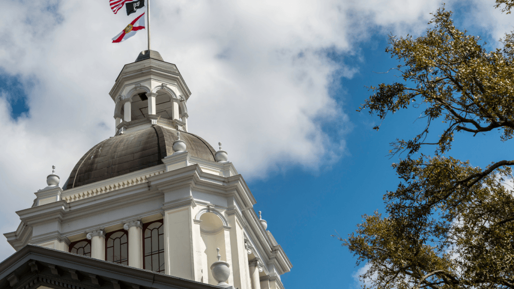 Florida Capitol Building on a sunny day