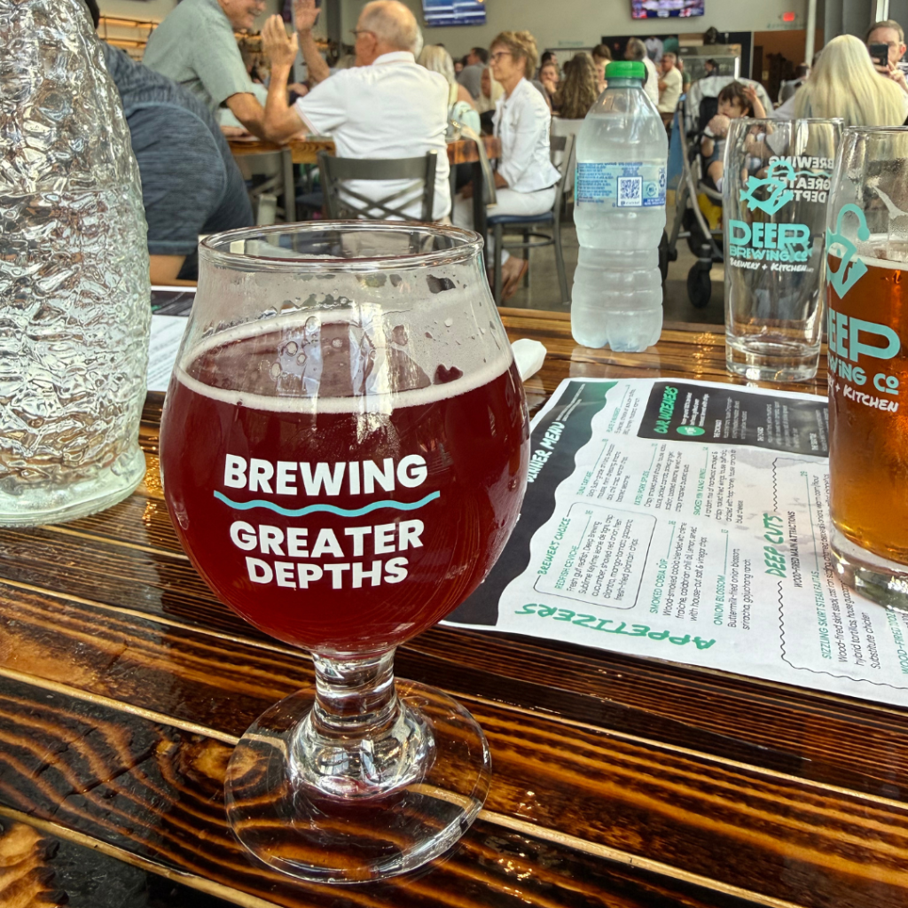 Deep brewing sour beer