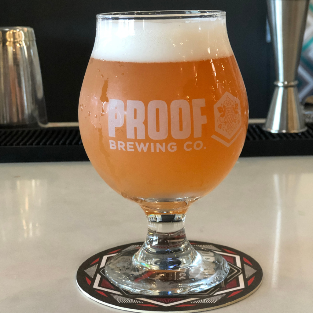 Proof brewing beer